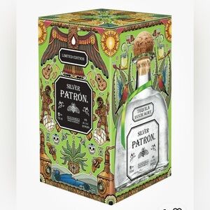 Limited Edition Silver Patrón Tequila (Empty-2023)